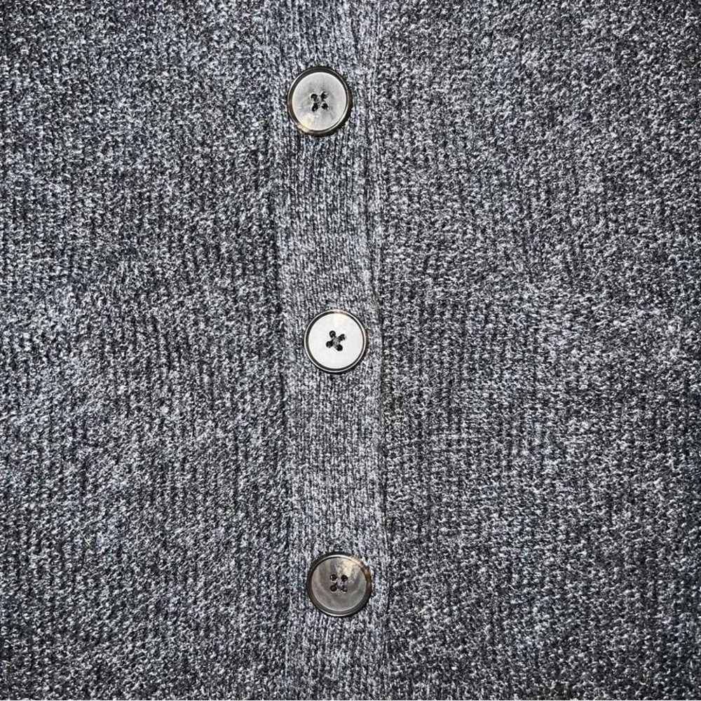 Madewell Women's Charcoal Gray Button-Up Cardigan, Size XXS - Picture 7 of 8